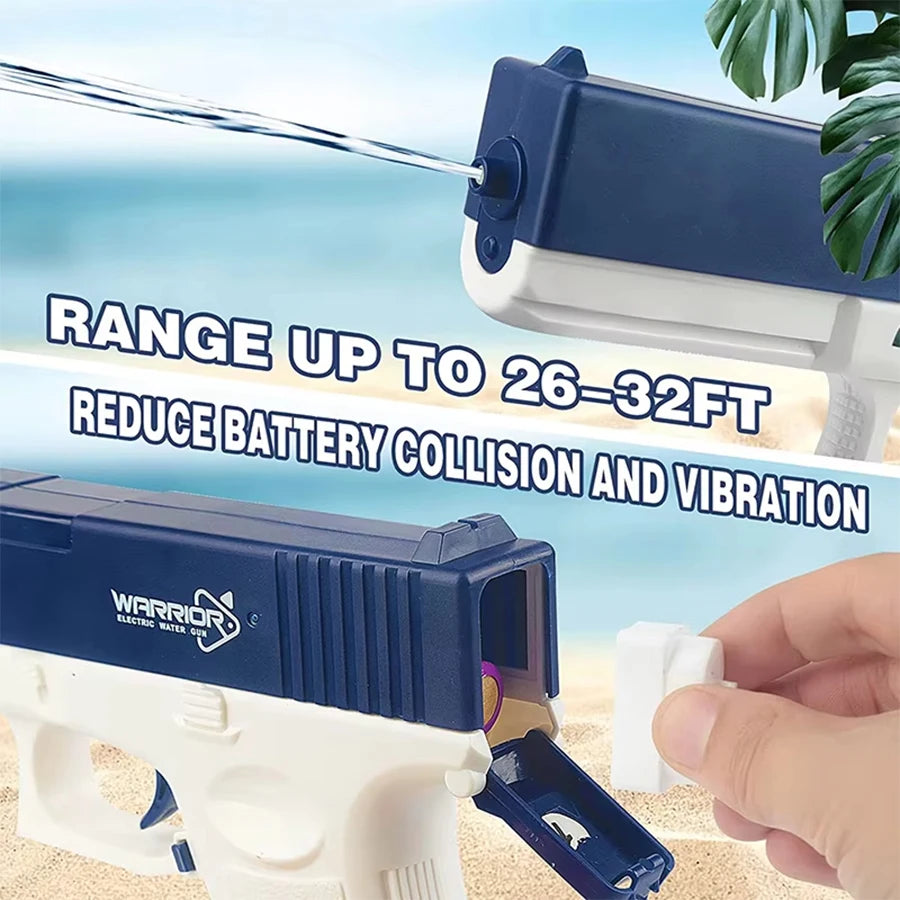 Pistola de agua eléctrica recargable de alta capacidad