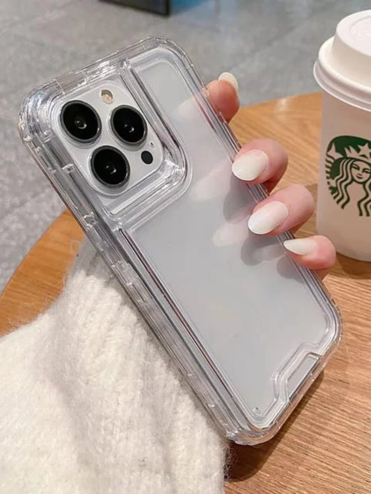 Funda Para IPhone Transparente 360 Alto Impacto